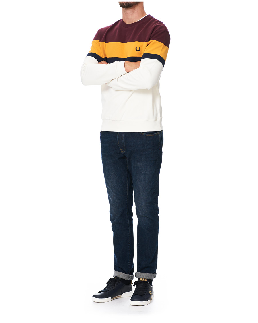 Herren | Fred Perry B722 Leather Sneaker Navy/Gold | Fred Perry | B722 Leather Sneaker Navy/Gold