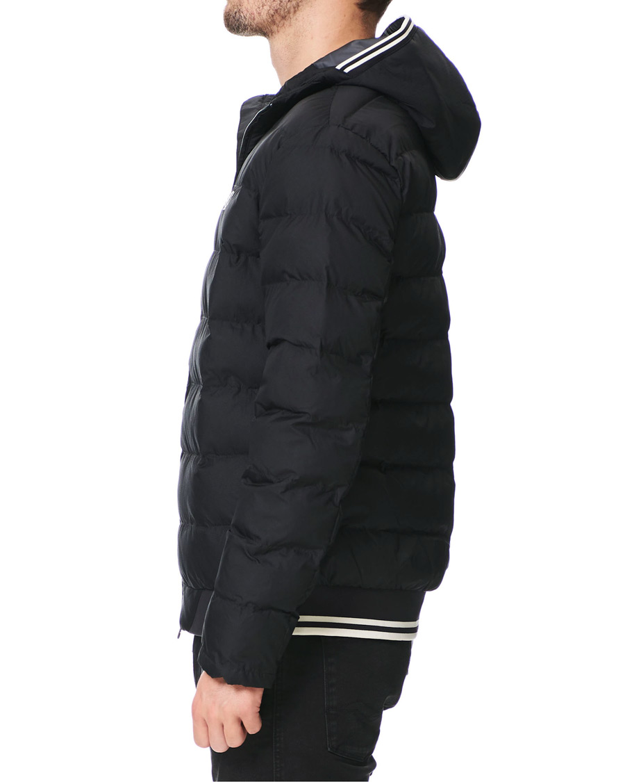 Herren | Jacken | Fred Perry | Hooded Insulated Padded Jacket Black