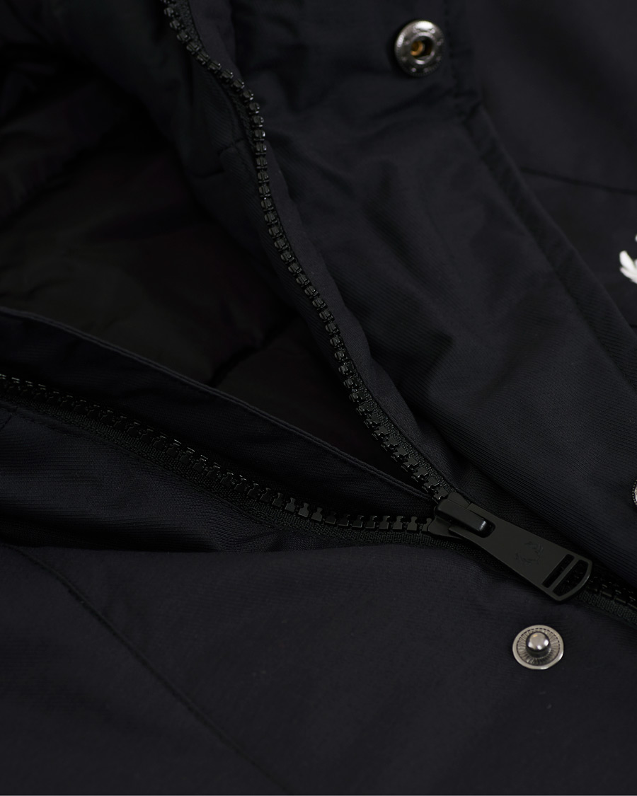 Herren | Jacken | Fred Perry | Padded Zip Parka Black