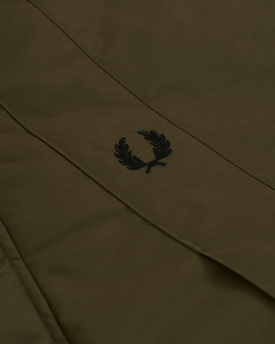 Herren | Jacken | Fred Perry | Padded Zip Parka Green