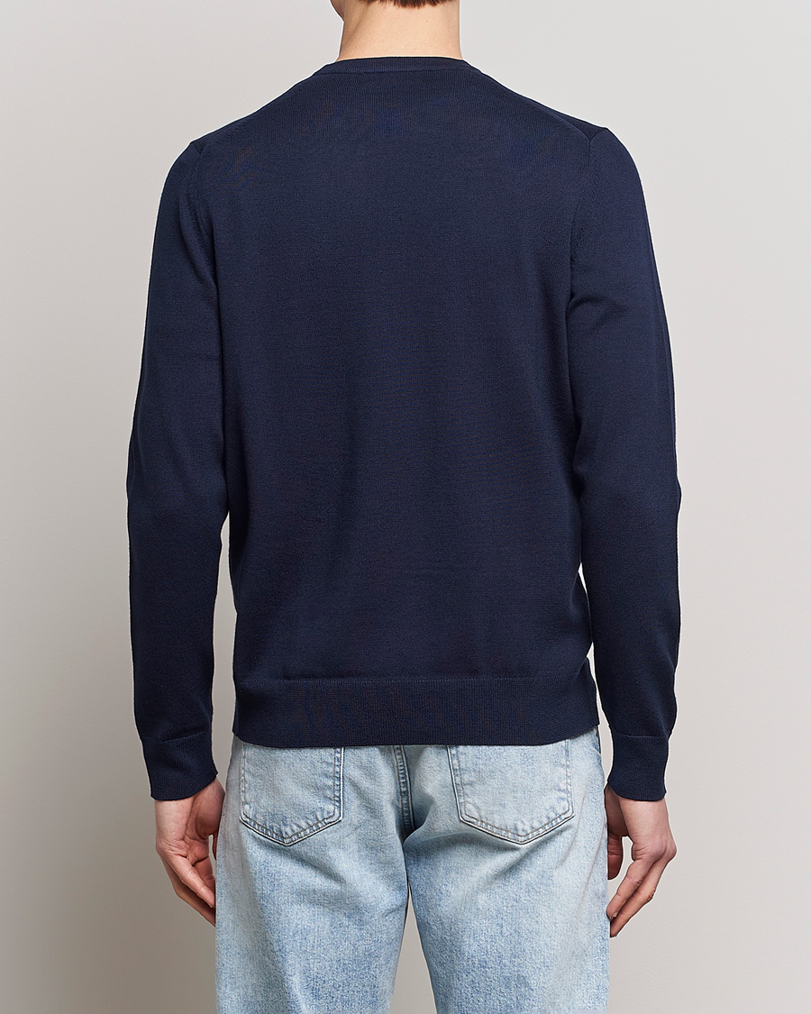Herren | Pullover | Fred Perry | Classic Crew Neck Jumper Navy