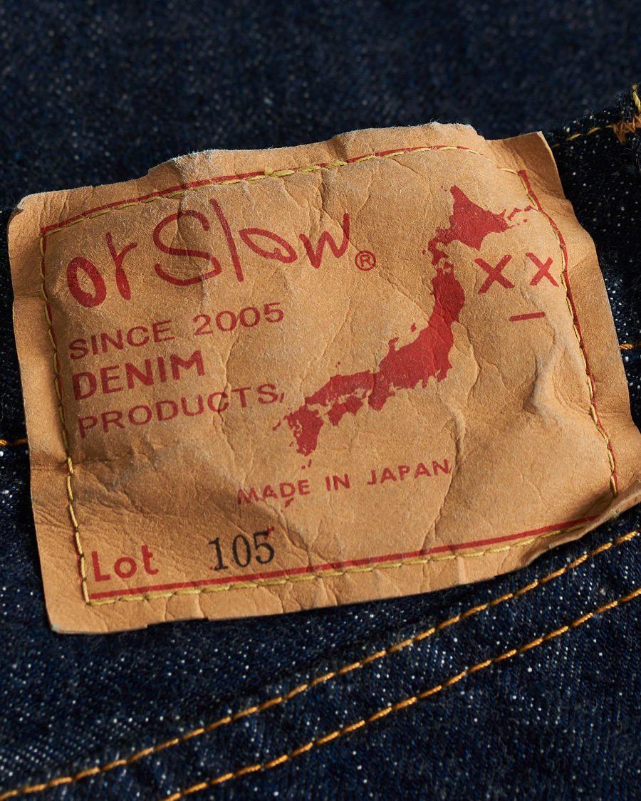Herren | Jeans | orSlow | Straight Fit 105 Selvedge Jeans One Wash