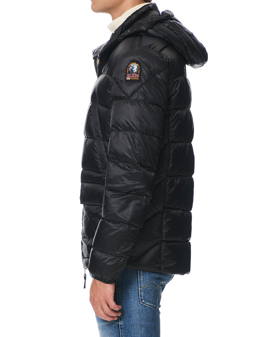 Herren | Jacken | Parajumpers | Greg High Gloss Down Hooded Jacket Black
