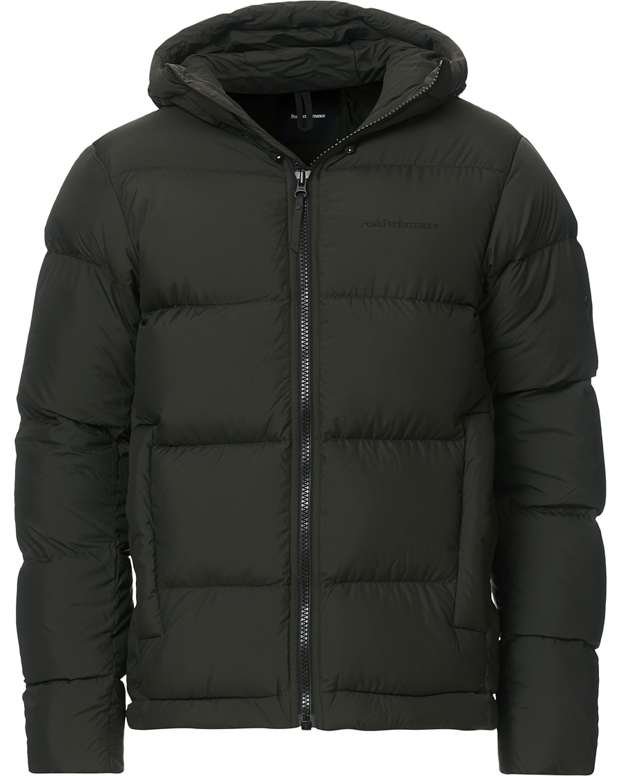Herren | Jacken | Peak Performance | Rivel Down Hooded Jacket Conferius Green