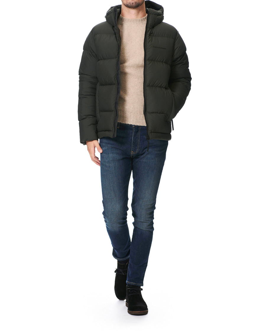 Herren | Jacken | Peak Performance | Rivel Down Hooded Jacket Conferius Green