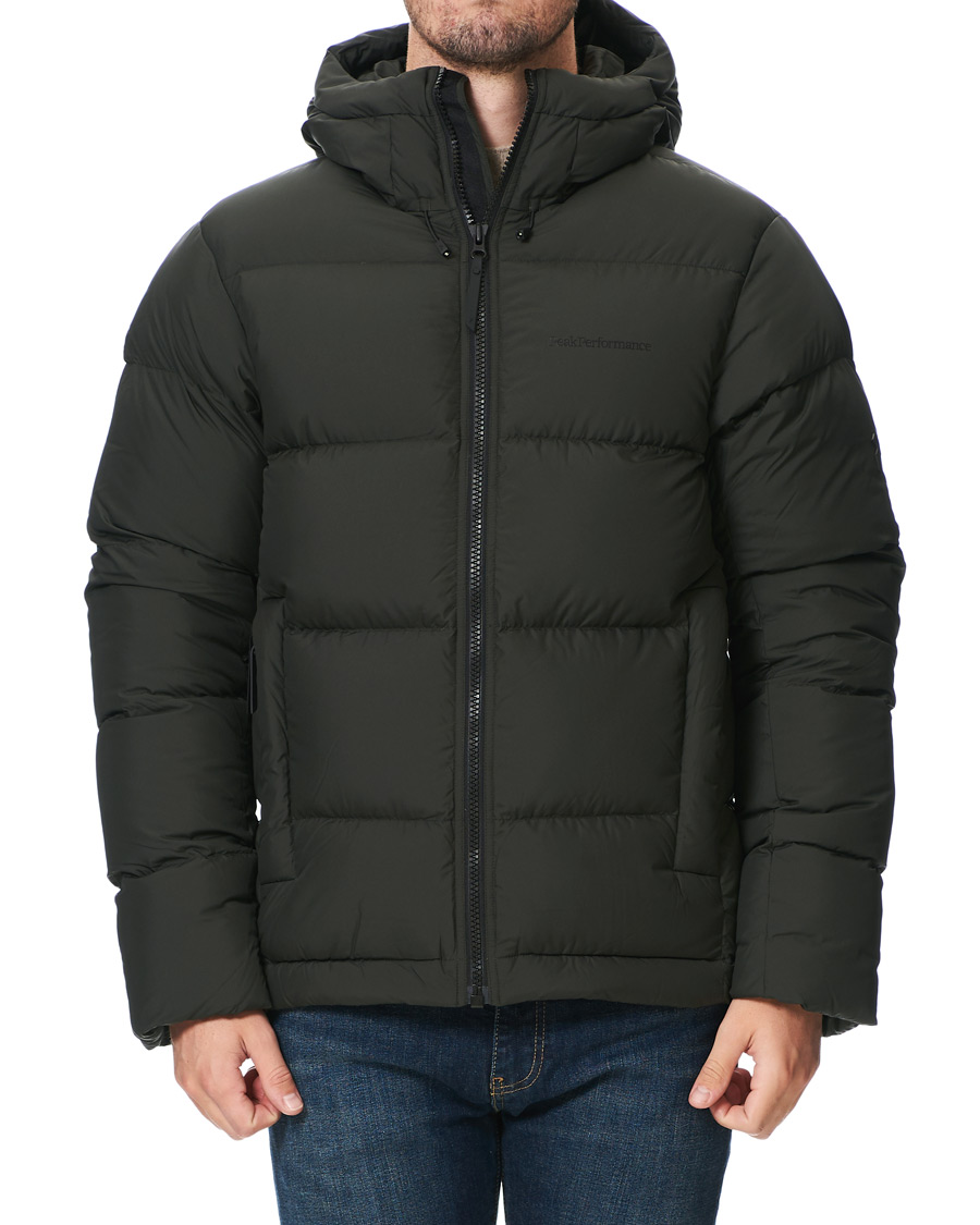 Herren | Jacken | Peak Performance | Rivel Down Hooded Jacket Conferius Green
