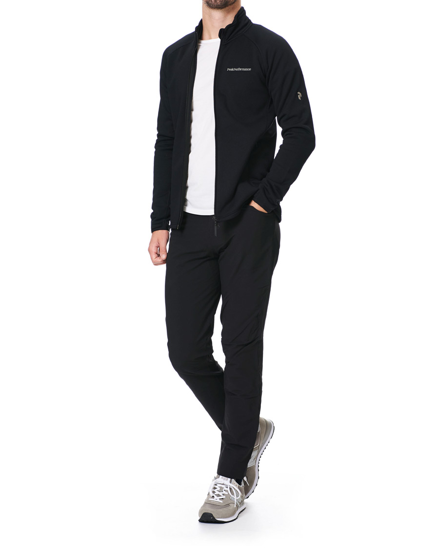 Herren | Pullover | Peak Performance | Chill Full Zip Jacket Black