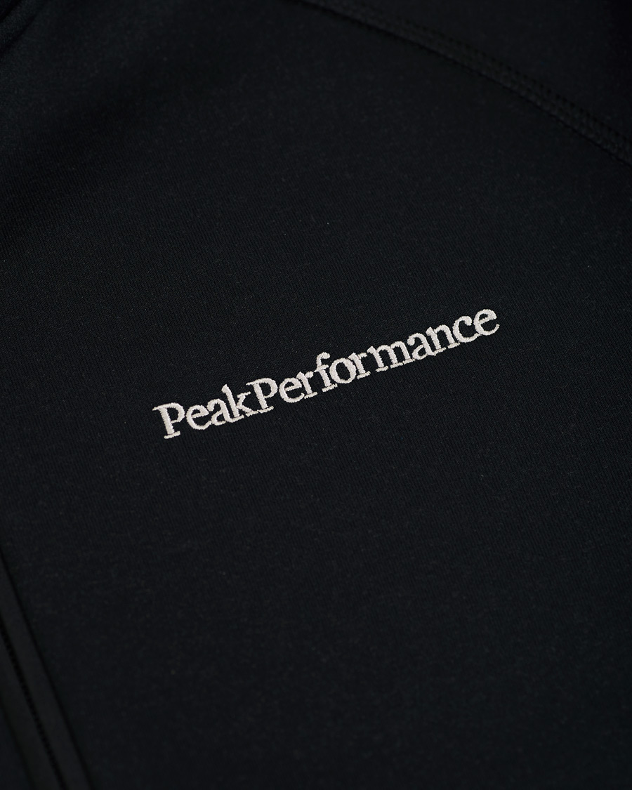 Herren | Pullover | Peak Performance | Chill Full Zip Jacket Black