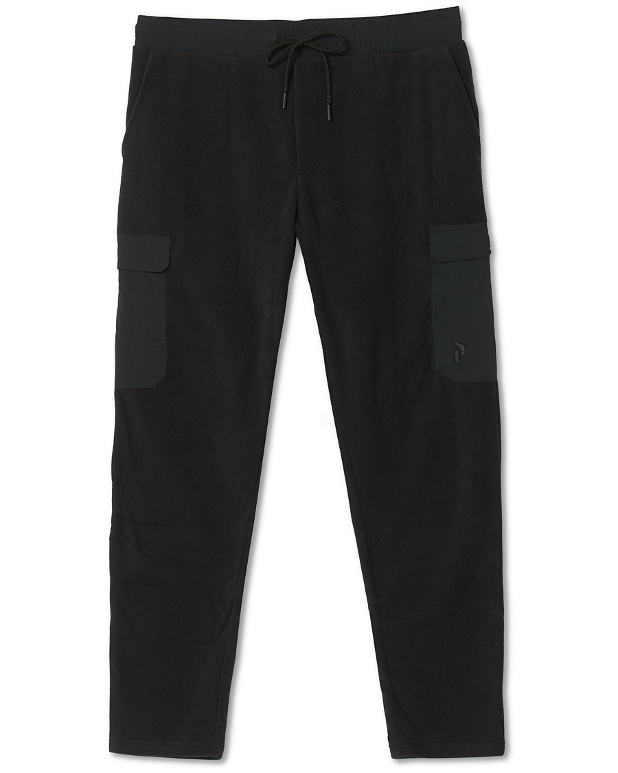 Herren | Hosen | Peak Performance | Tech Soft Fleece Cargo Pants Black