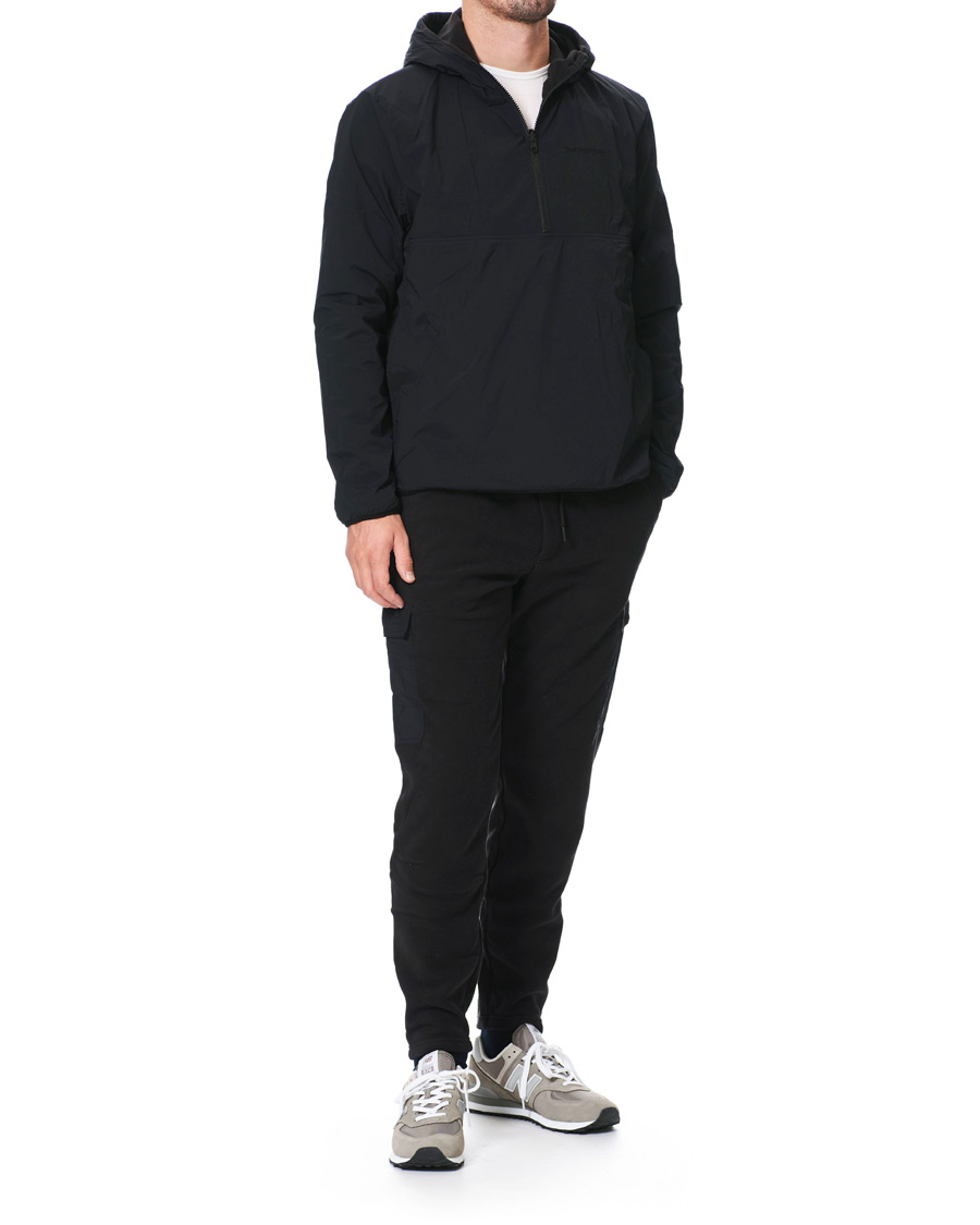Herren | Pullover | Peak Performance | Tech Soft Fleece Reversible Half Zip Hoodie Black