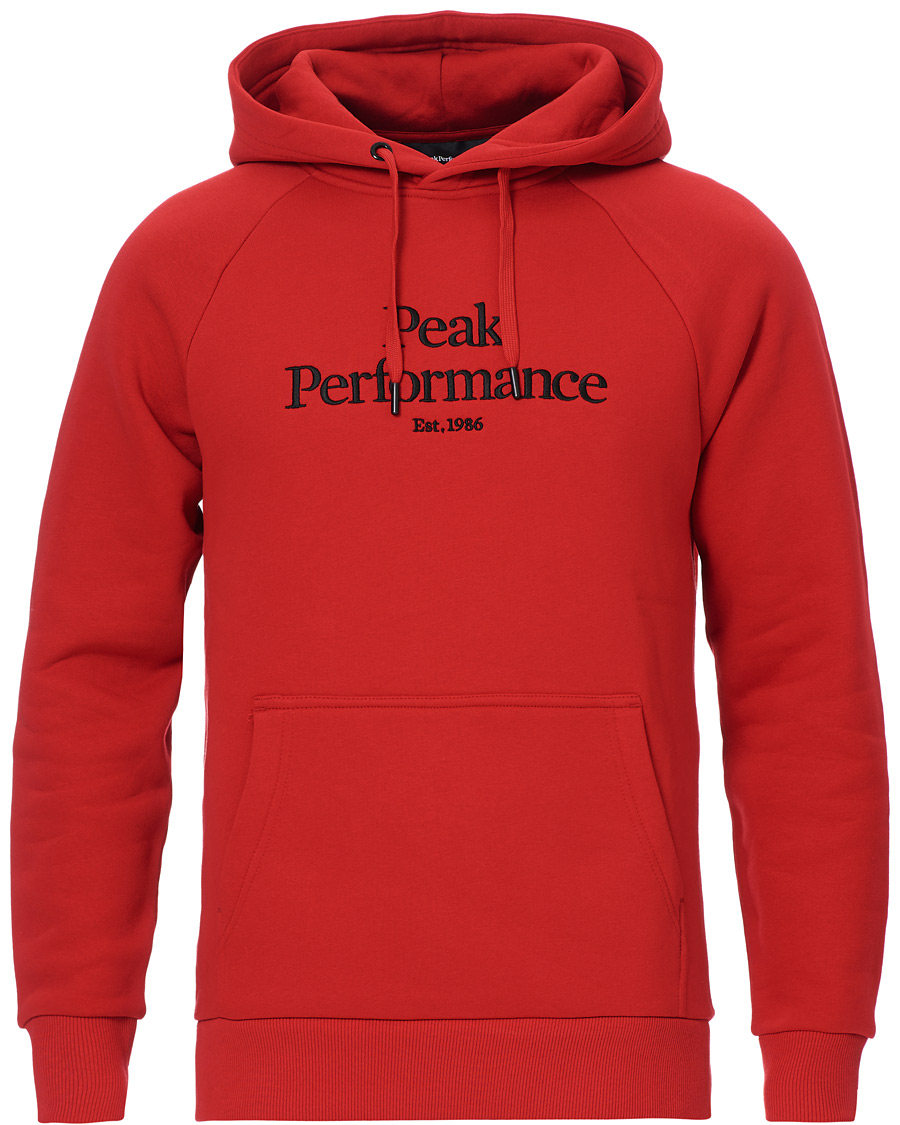 Herren | Pullover | Peak Performance | Original Logo Hoodie Red