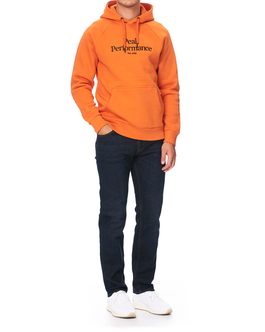 Herren | Pullover | Peak Performance | Original Logo Hoodie Orange