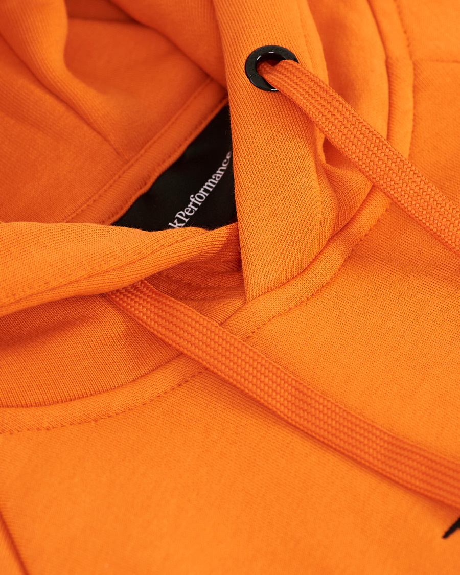 Herren | Pullover | Peak Performance | Original Logo Hoodie Orange