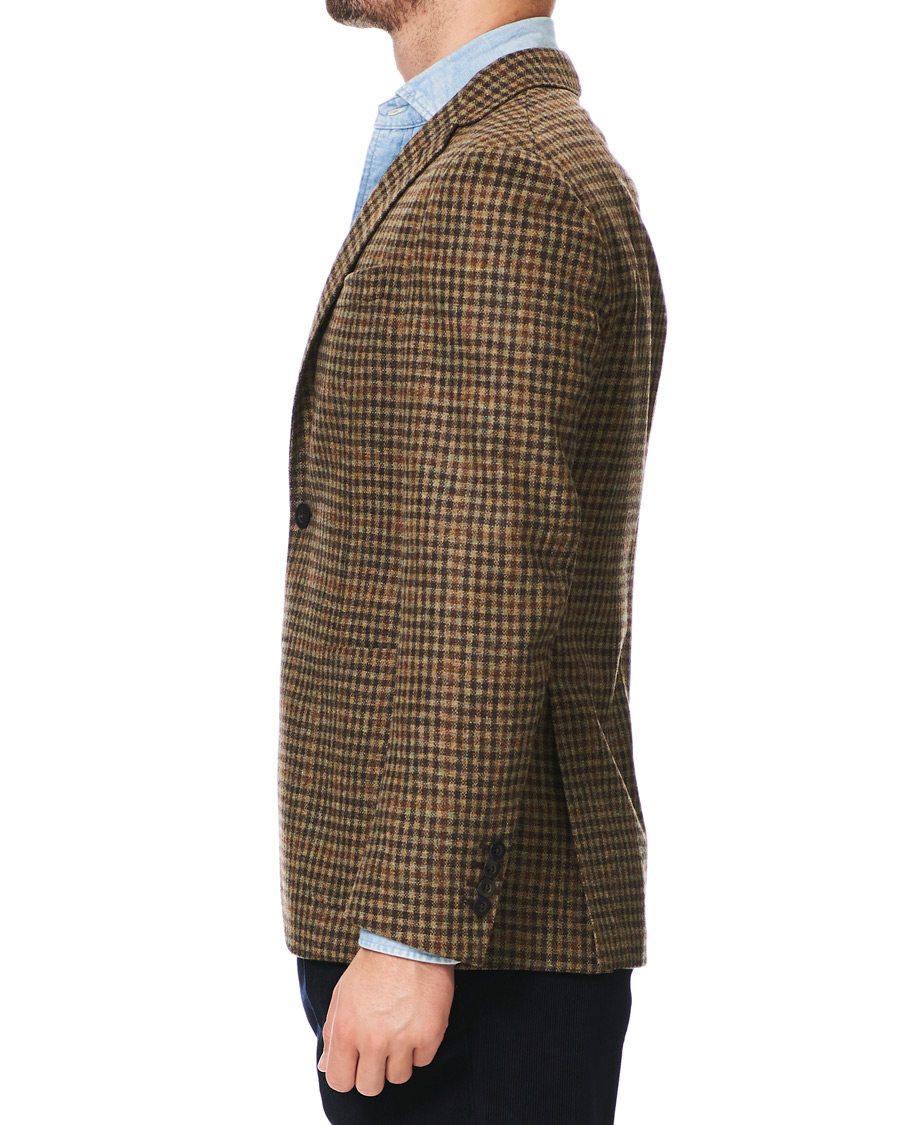 Herren | Sakkos | The Gigi | Degas Wool Check Blazer Brown/Beige