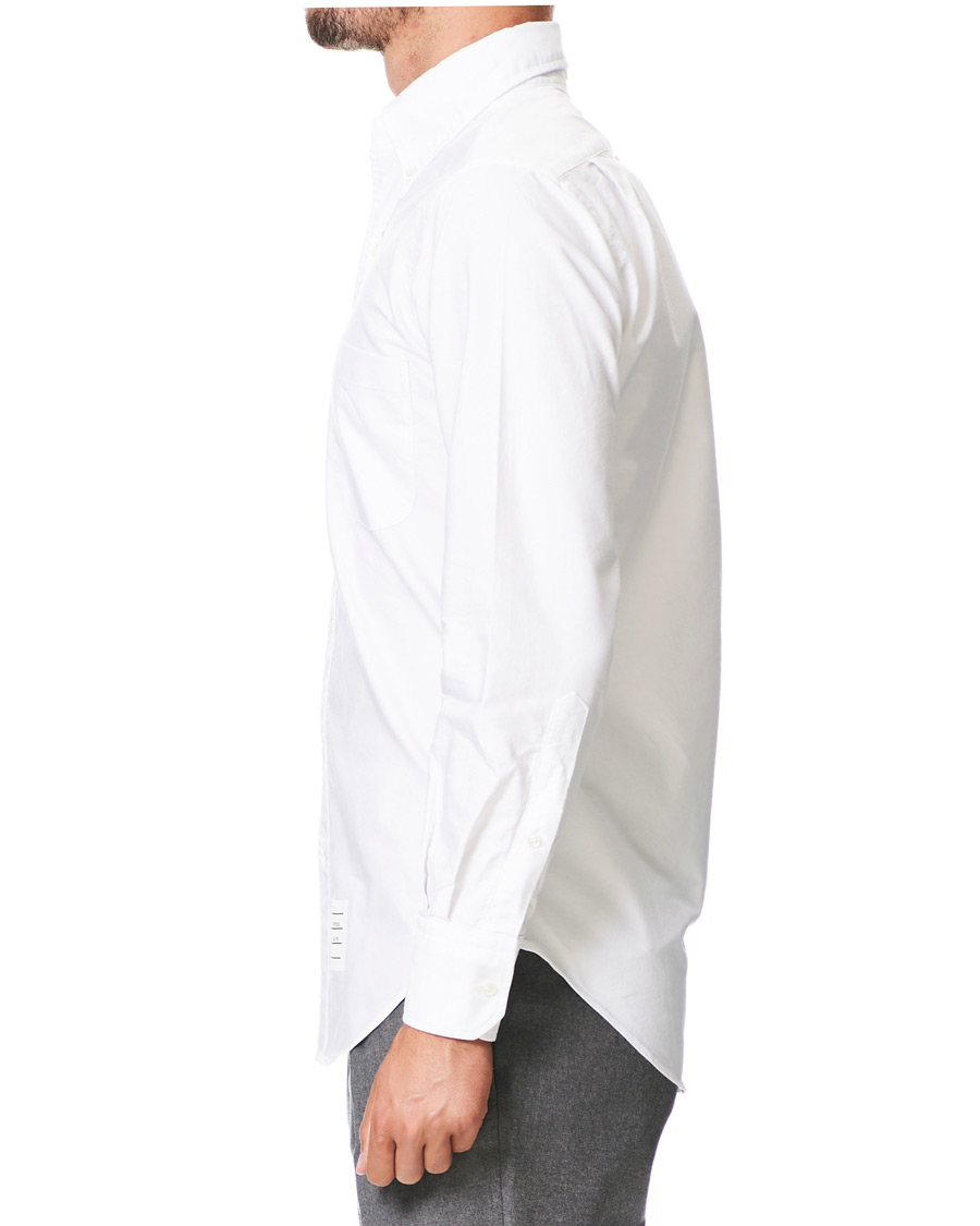 Herren | Hemden | Thom Browne | Contrast Placket Oxford Shirt White