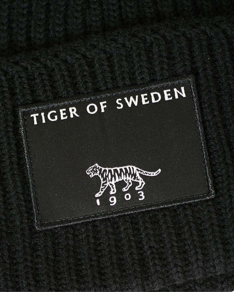 Herren | Tiger of Sweden Hollein Beanie Black | Tiger of Sweden | Hollein Beanie Black