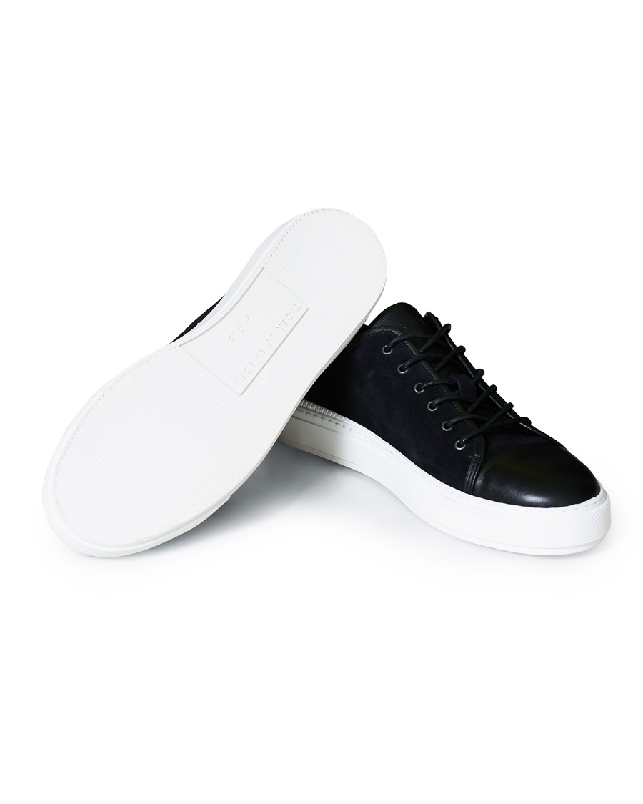 Herren | Tiger of Sweden Sampe Toe Cap Sneaker Navy | Tiger of Sweden | Sampe Toe Cap Sneaker Navy