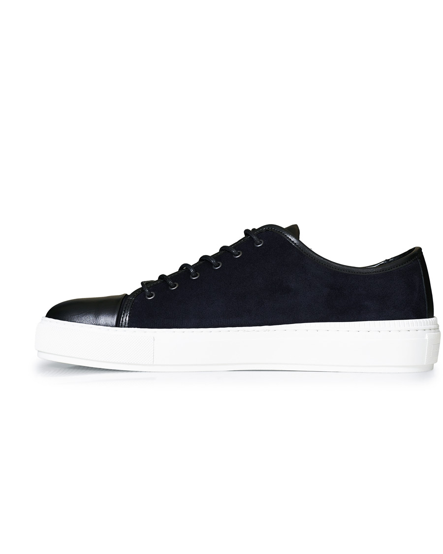 Herren | Tiger of Sweden Sampe Toe Cap Sneaker Navy | Tiger of Sweden | Sampe Toe Cap Sneaker Navy