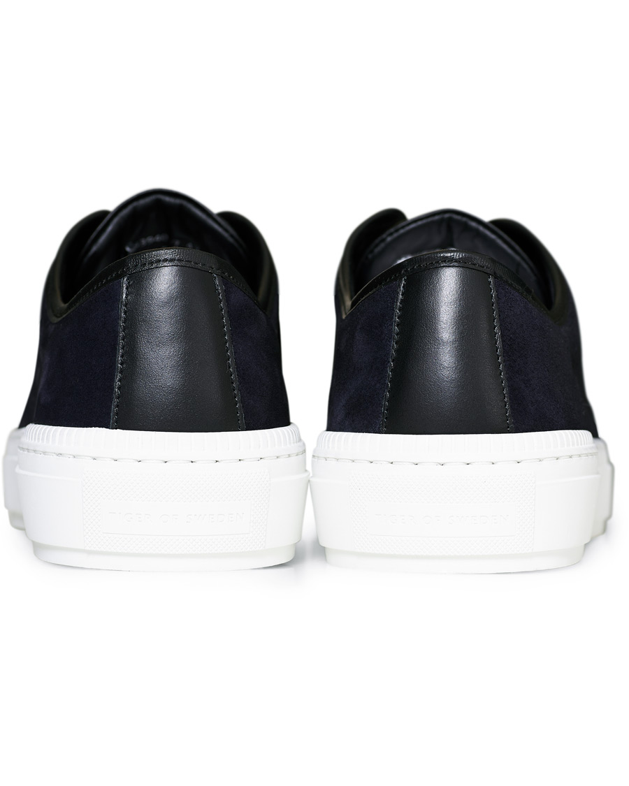 Herren | Tiger of Sweden Sampe Toe Cap Sneaker Navy | Tiger of Sweden | Sampe Toe Cap Sneaker Navy