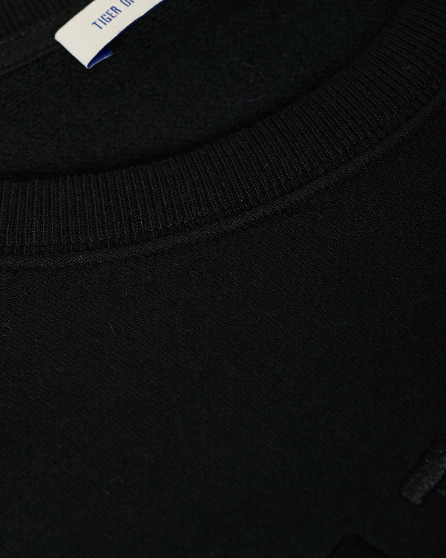 Herren | Pullover | Tiger of Sweden Jeans | Zoab Logo Crew Neck Sweatshirt Black