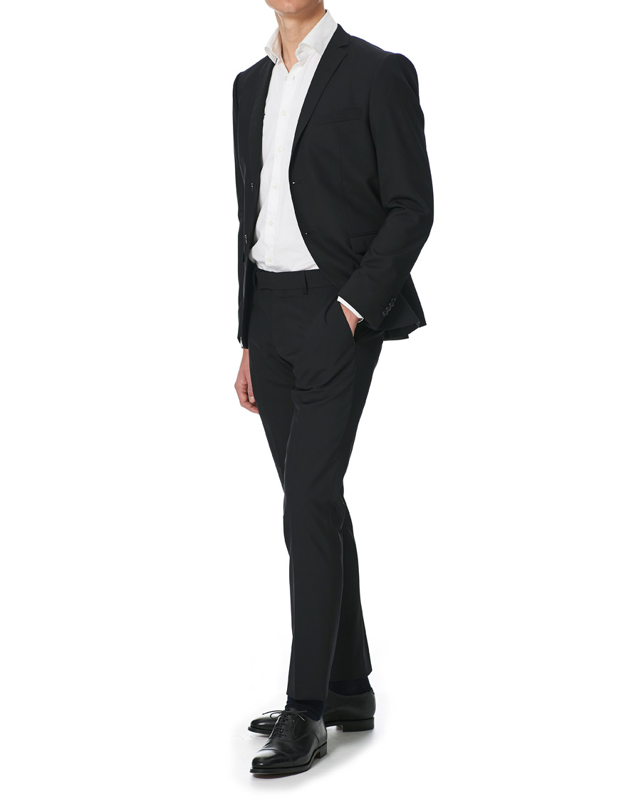 Herren | Hosen | Tiger of Sweden | Tordon Wool Suit Trousers Black