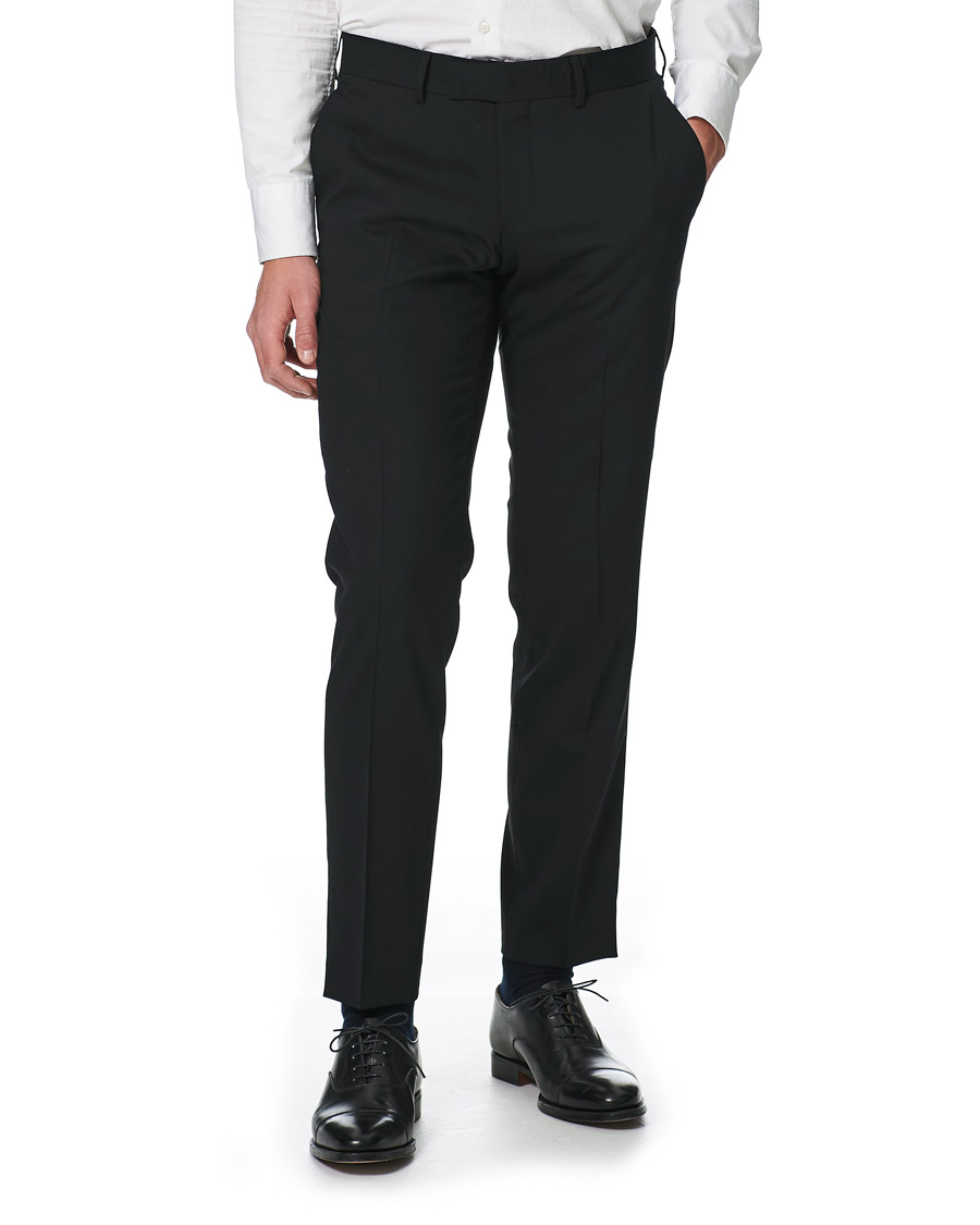 Herren | Hosen | Tiger of Sweden | Tordon Wool Suit Trousers Black
