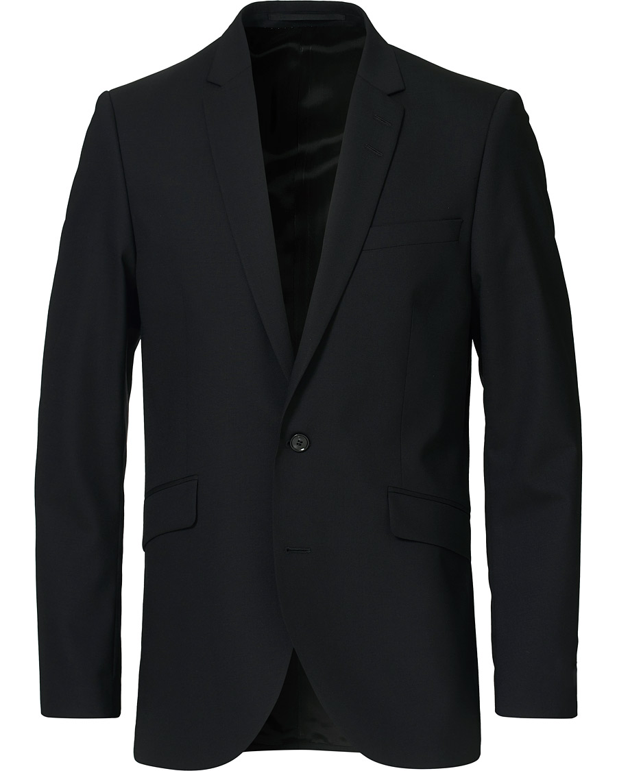 Herren | Sakkos | Tiger of Sweden | James Wool Suit Blazer Black