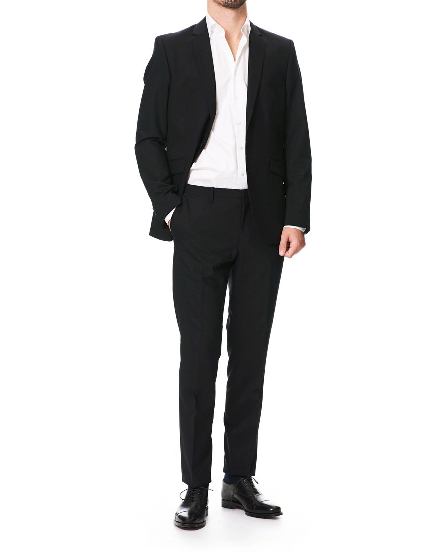 Herren | Sakkos | Tiger of Sweden | James Wool Suit Blazer Black