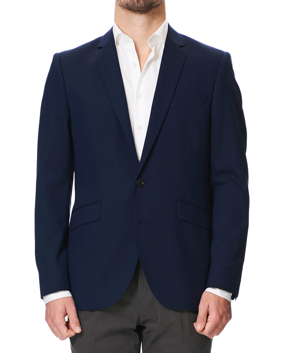 Herren | Sakkos | Tiger of Sweden | James Wool Suit Blazer Blue