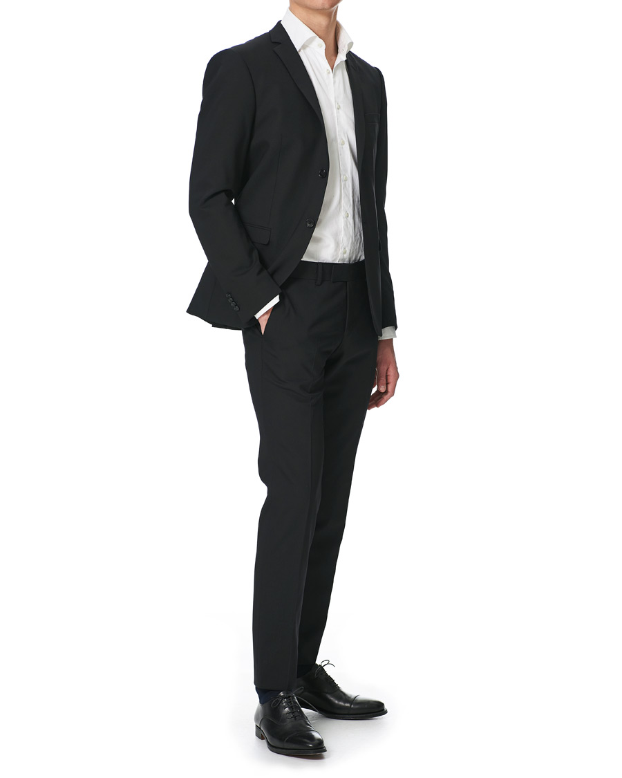 Herren | Sakkos | Tiger of Sweden | Jile Wool Suit Blazer Black