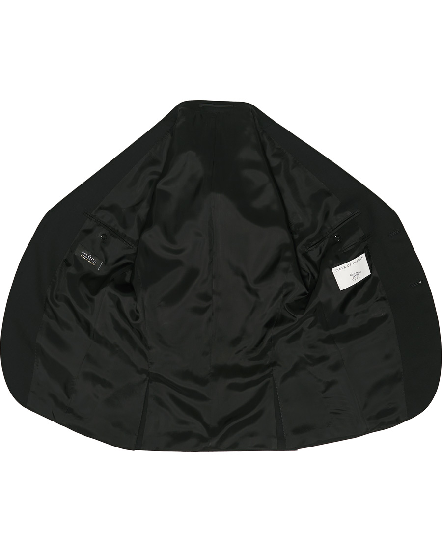 Herren | Sakkos | Tiger of Sweden | Jile Wool Suit Blazer Black