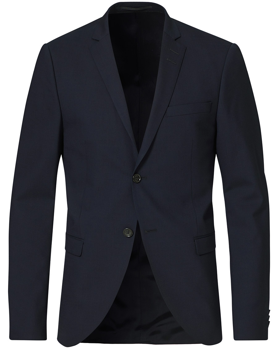Herren | Sakkos | Tiger of Sweden | Jile Wool Suit Blazer Navy