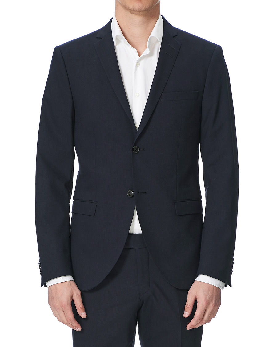 Herren | Sakkos | Tiger of Sweden | Jile Wool Suit Blazer Navy
