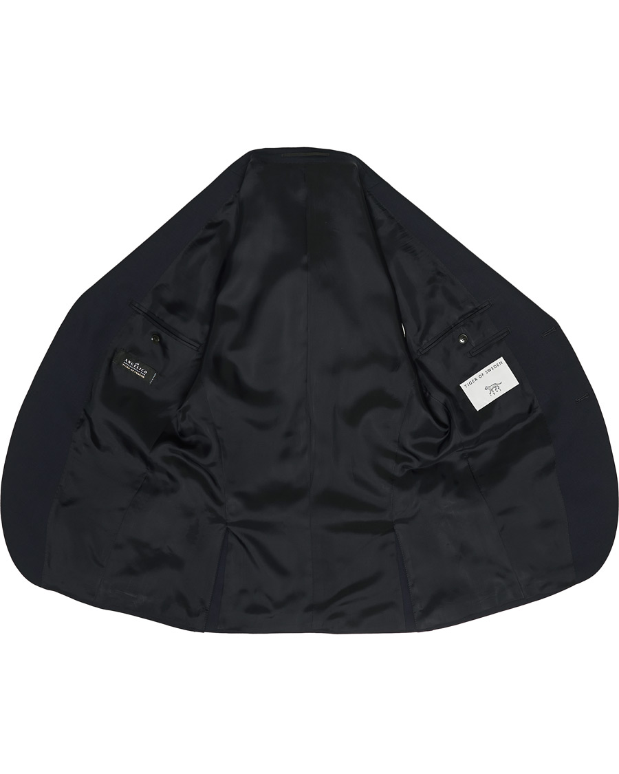 Herren | Sakkos | Tiger of Sweden | Jile Wool Suit Blazer Navy