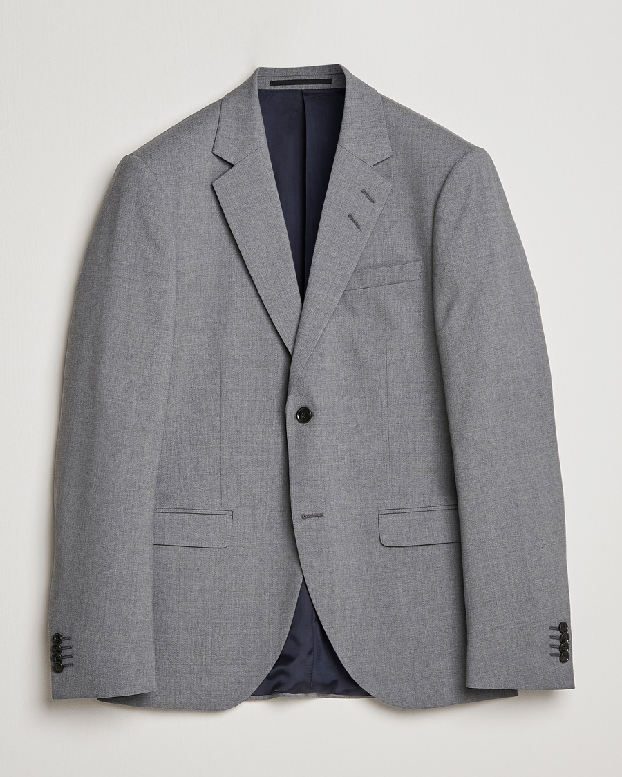 Herren | Sakkos | Tiger of Sweden | Jamonte Wool Suit Blazer Grey