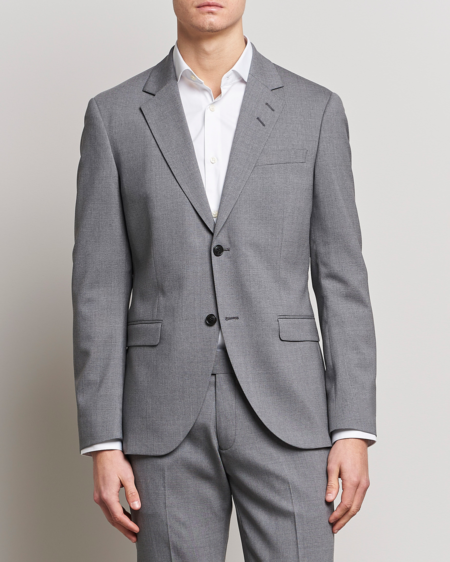 Herren | Business & Beyond | Tiger of Sweden | Jamonte Wool Suit Blazer Grey