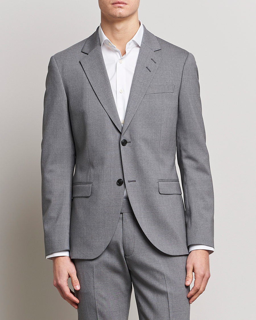 Herren | Sakkos | Tiger of Sweden | Jamonte Wool Suit Blazer Grey