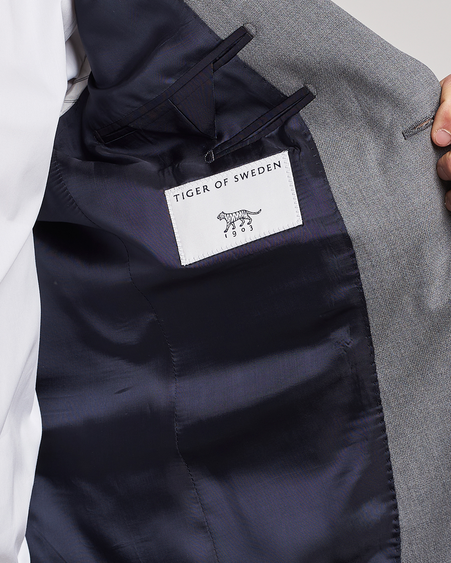 Herren | Sakkos | Tiger of Sweden | Jamonte Wool Suit Blazer Grey