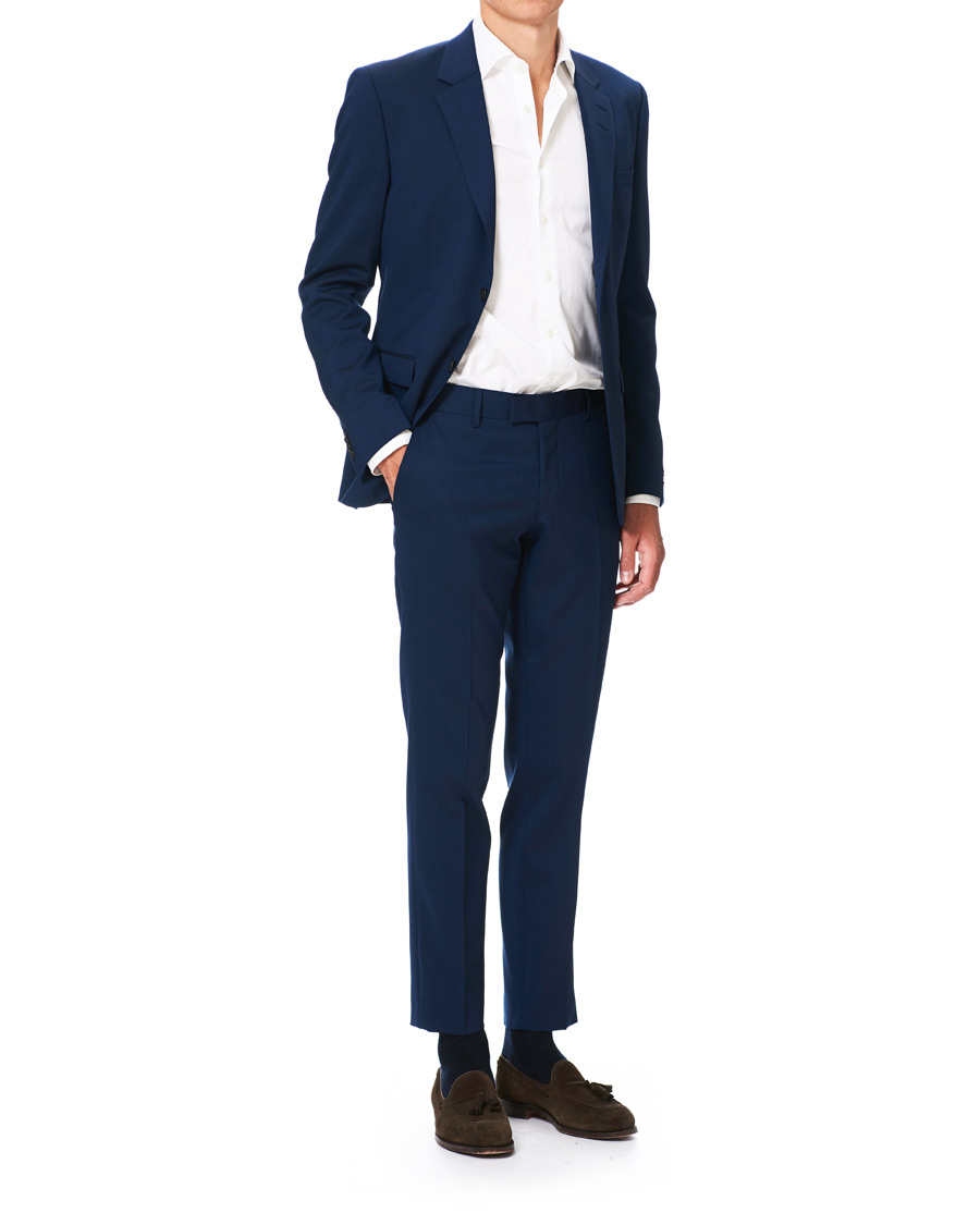 Herren | Sakkos | Tiger of Sweden | Jamonte Wool Suit Blazer Blue