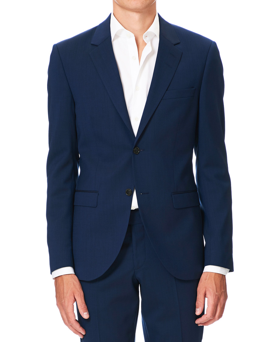 Herren | Sakkos | Tiger of Sweden | Jamonte Wool Suit Blazer Blue