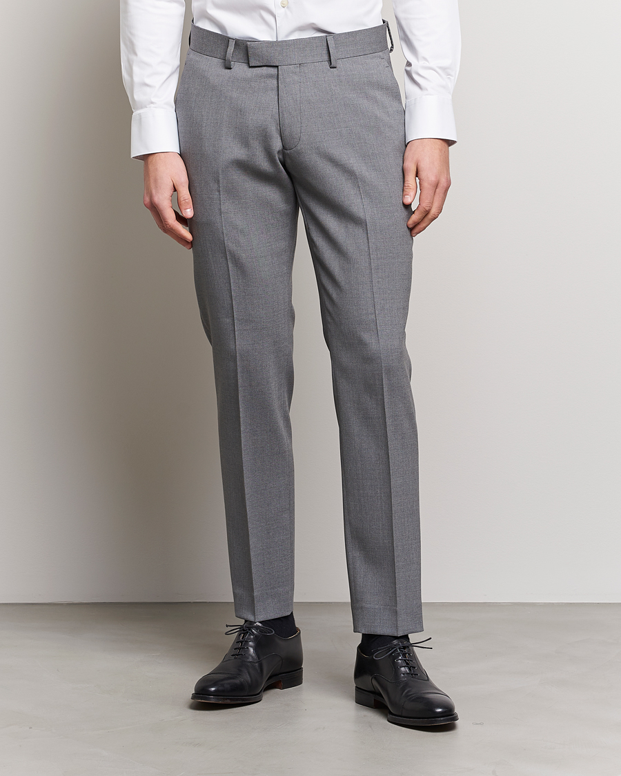 Herren | Hosen | Tiger of Sweden | Tordon Wool Suit Trousers Grey