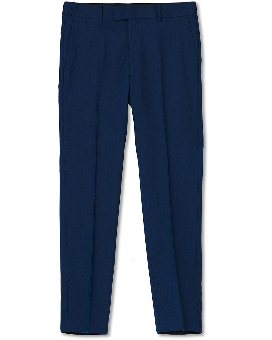 Herren | Hosen | Tiger of Sweden | Tordon Wool Suit Trousers Blue