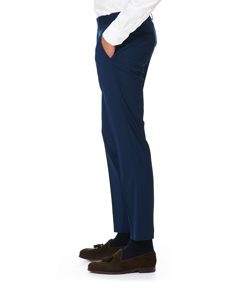 Herren | Hosen | Tiger of Sweden | Tordon Wool Suit Trousers Blue