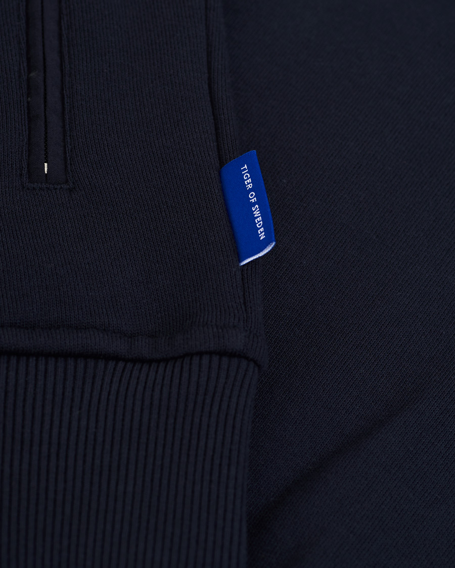 Herren | Pullover | Tiger of Sweden | Movement Namir Full Zip Hoodie Blue