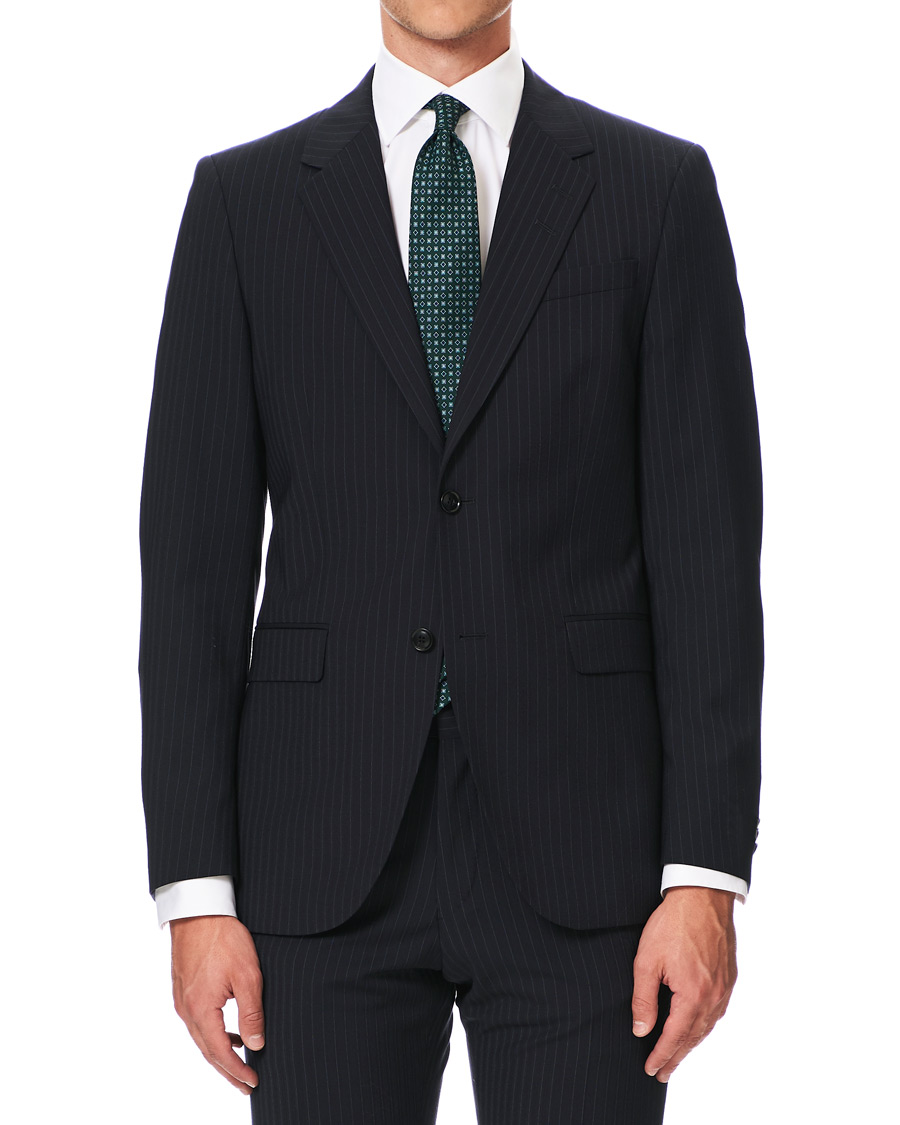 Herren | Sakkos | Tiger of Sweden | Jarl Travel Blazer Navy Stripe