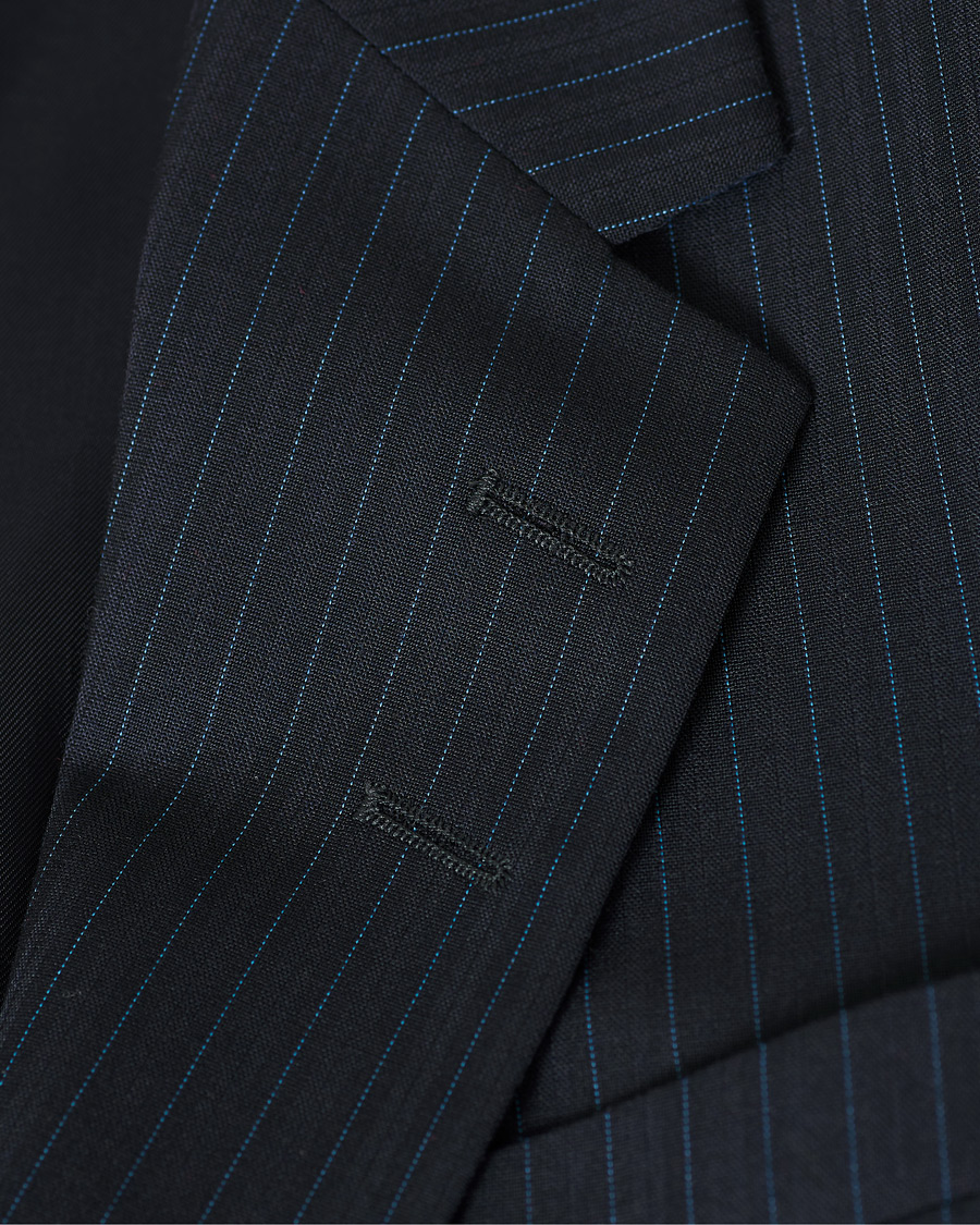 Herren | Sakkos | Tiger of Sweden | Jarl Travel Blazer Navy Stripe