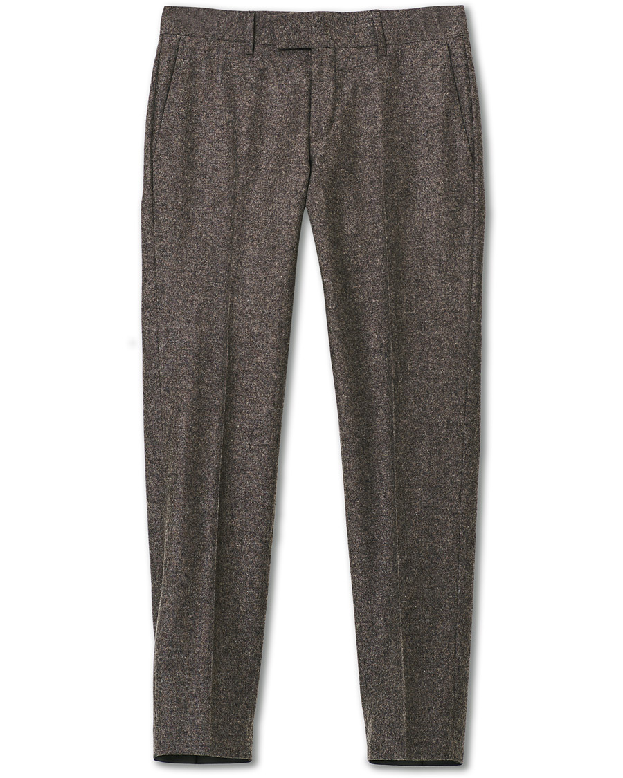 Herren | Hosen | Tiger of Sweden | Tordon Flannel Trousers Brown