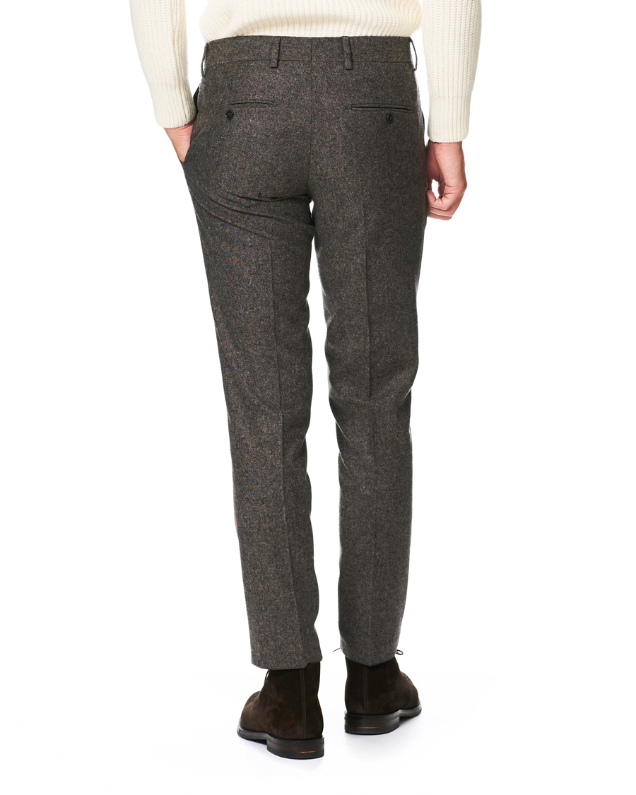 Herren | Hosen | Tiger of Sweden | Tordon Flannel Trousers Brown