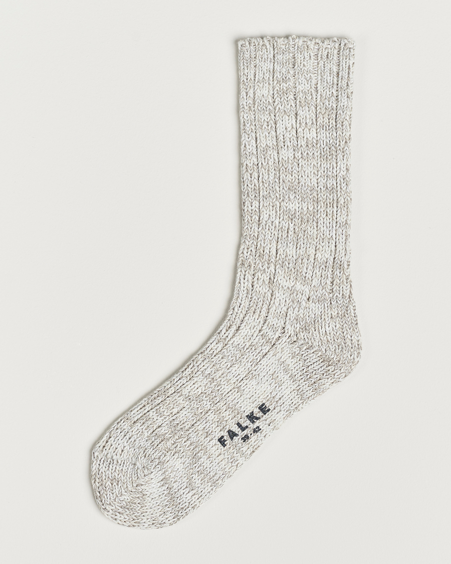 Herren | Socken | Falke | Brooklyn Cotton Sock Light Grey
