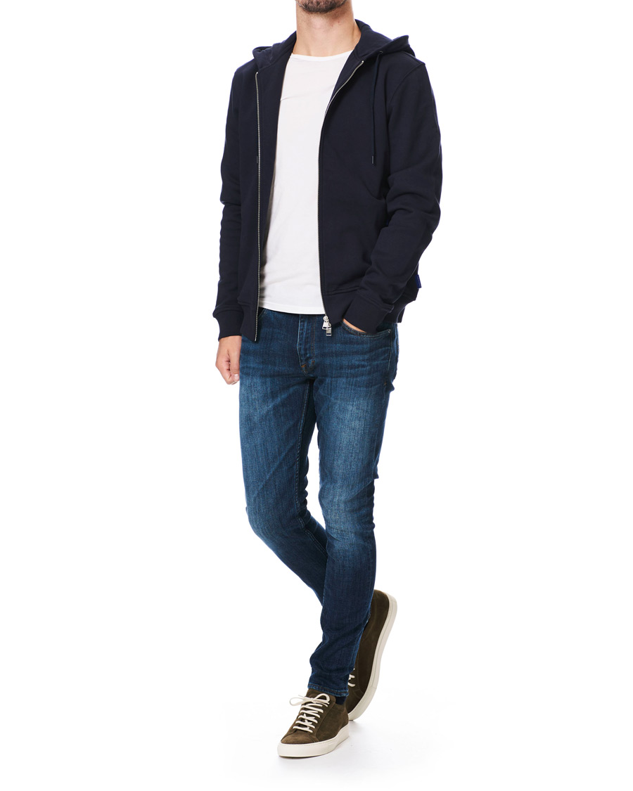 Herren | Jeans | Tiger of Sweden Jeans | Evolve Top Superstretch Jeans Mid Blue